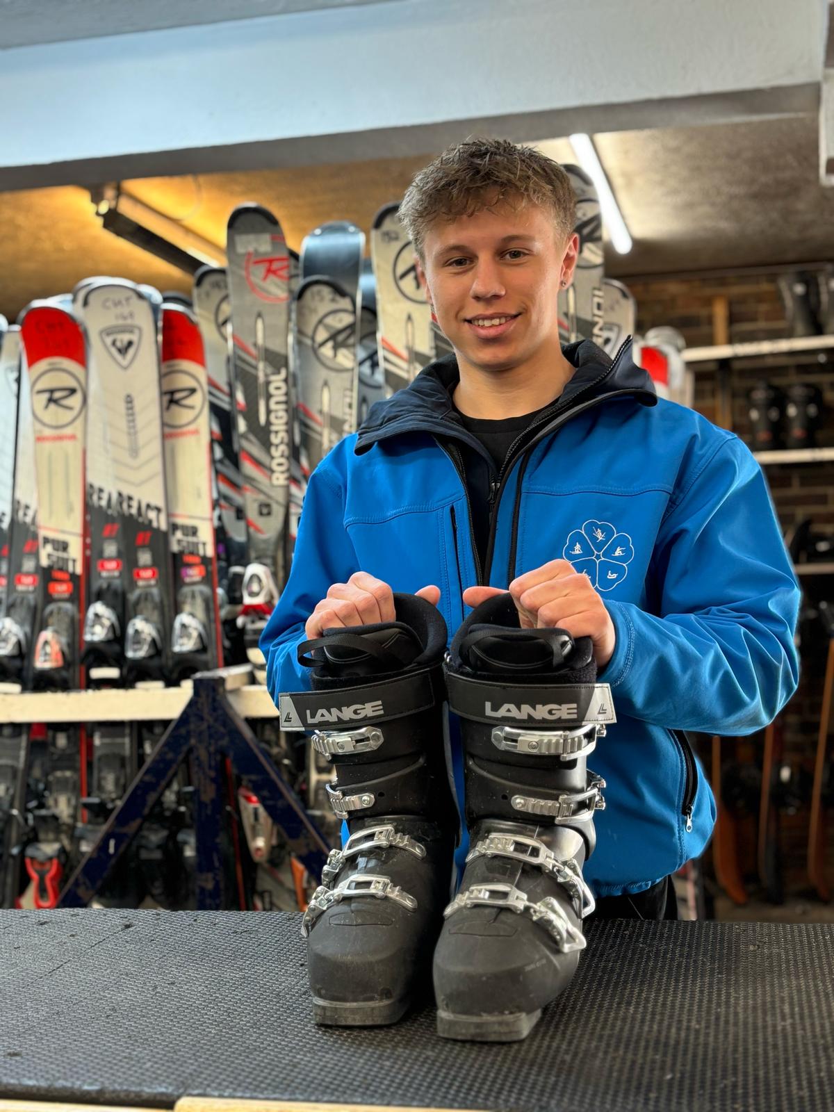 Ski Tech showing equipment